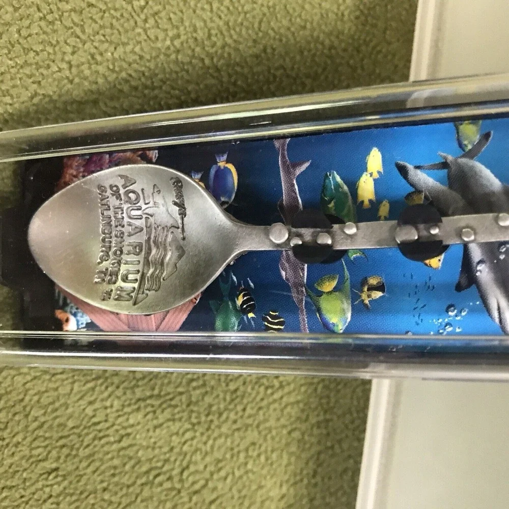 Collectible Souvenir Spoons Tenn NC Great Smokey Mountains Maryland Lot of‎ 5